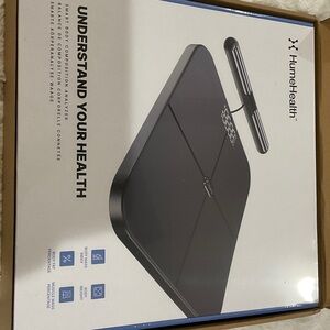 HumeHealth Smart Body Composition Analyzer - Black